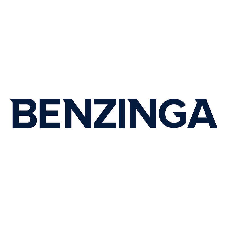 Benzinga logo on the Rabbet website