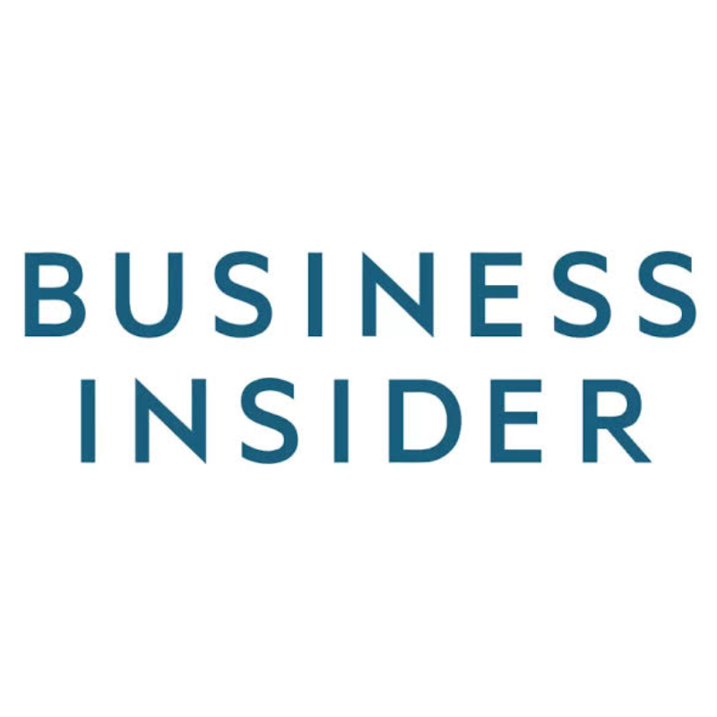 Business Insider logo on the Rabbet website