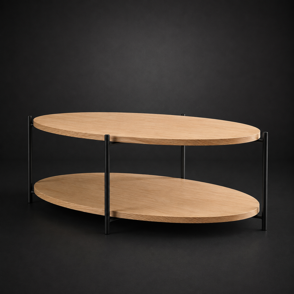 1004-20 Cocktail Table - Tung Oil Oak
