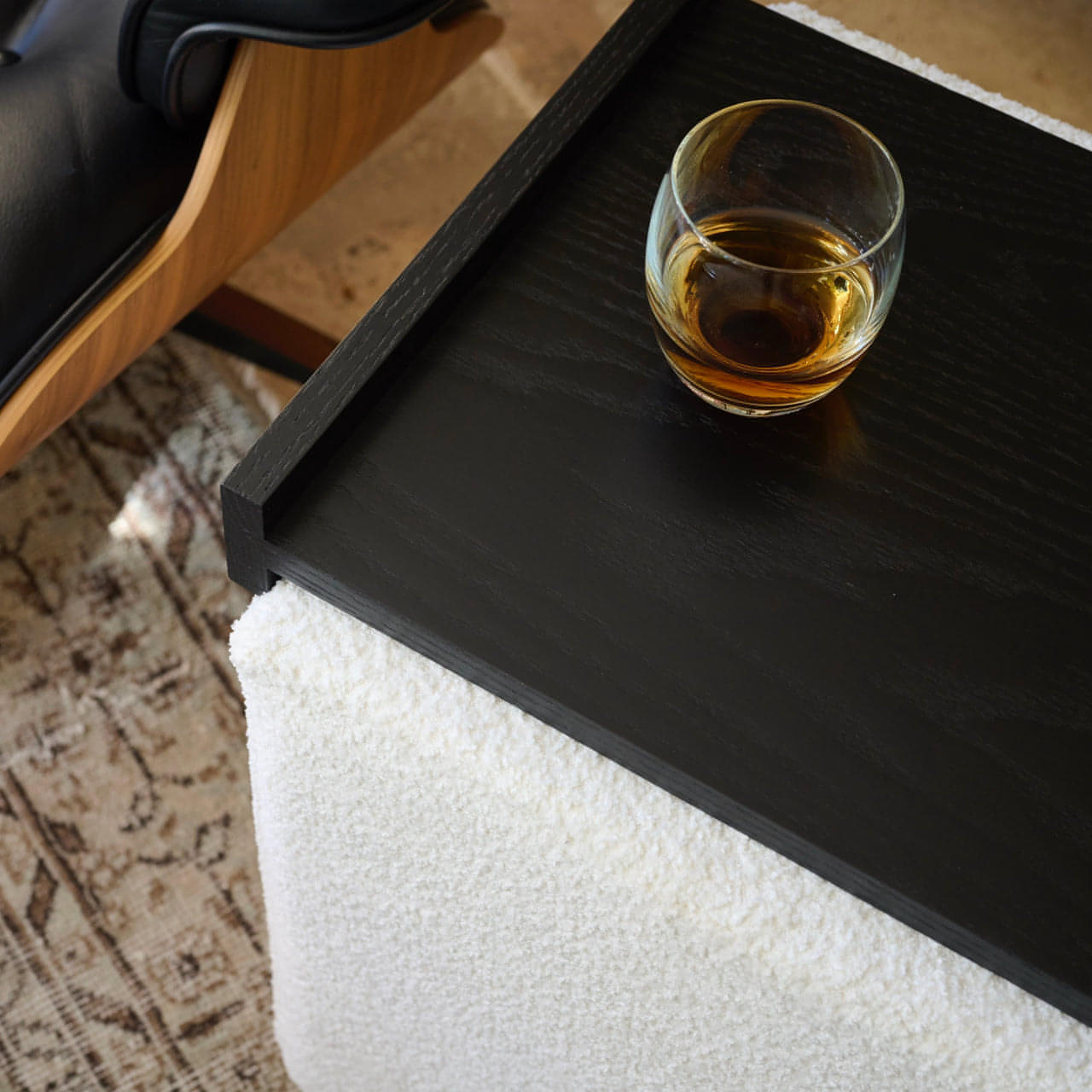 Rabbet Home 1008-60 Cube Ottoman Closeup 3