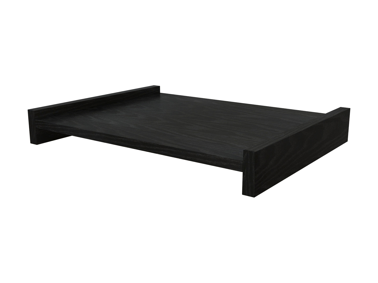 Rendering of the Rabbet Home 1008-70 Ebonized Oak table top tray